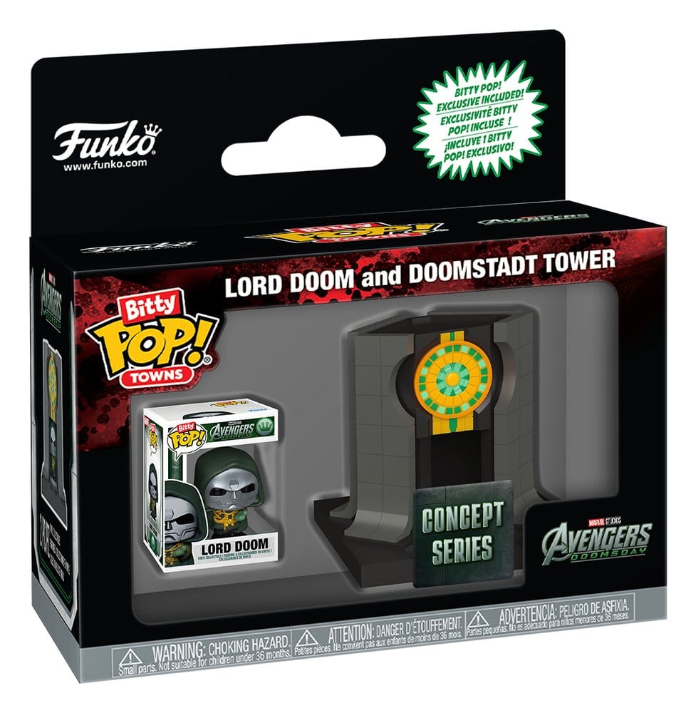 AVD Bitty POP! Town Lord Doom and Doomstadt Tower Image 2