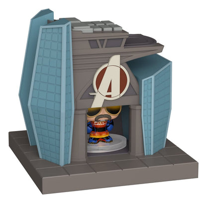 AVD Bitty POP! Towns Vinyl Figur Red Guardian and Avengers Tower Image 1
