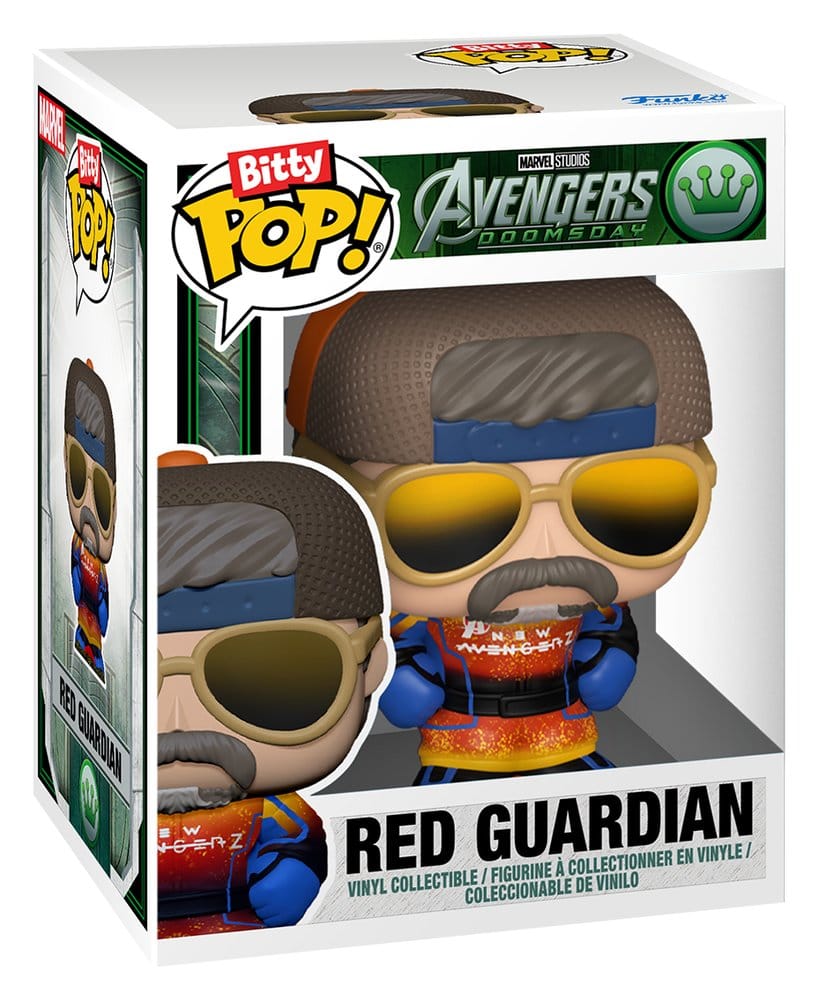 AVD Bitty POP! Towns Vinyl Figur Red Guardian and Avengers Tower Image 3