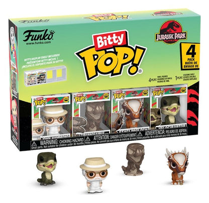 Jurassic Park Bitty POP! Vinyl Figuren 4er-Pack Series 2 2,5 cm Image 1