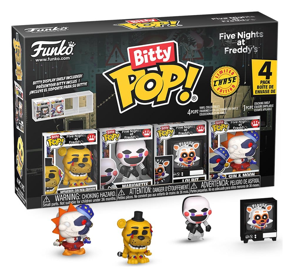 Five Nights at Freddy's Bitty POP! Vinyl Figuren 4er-Pack Series 5 2,5 cm Image 1