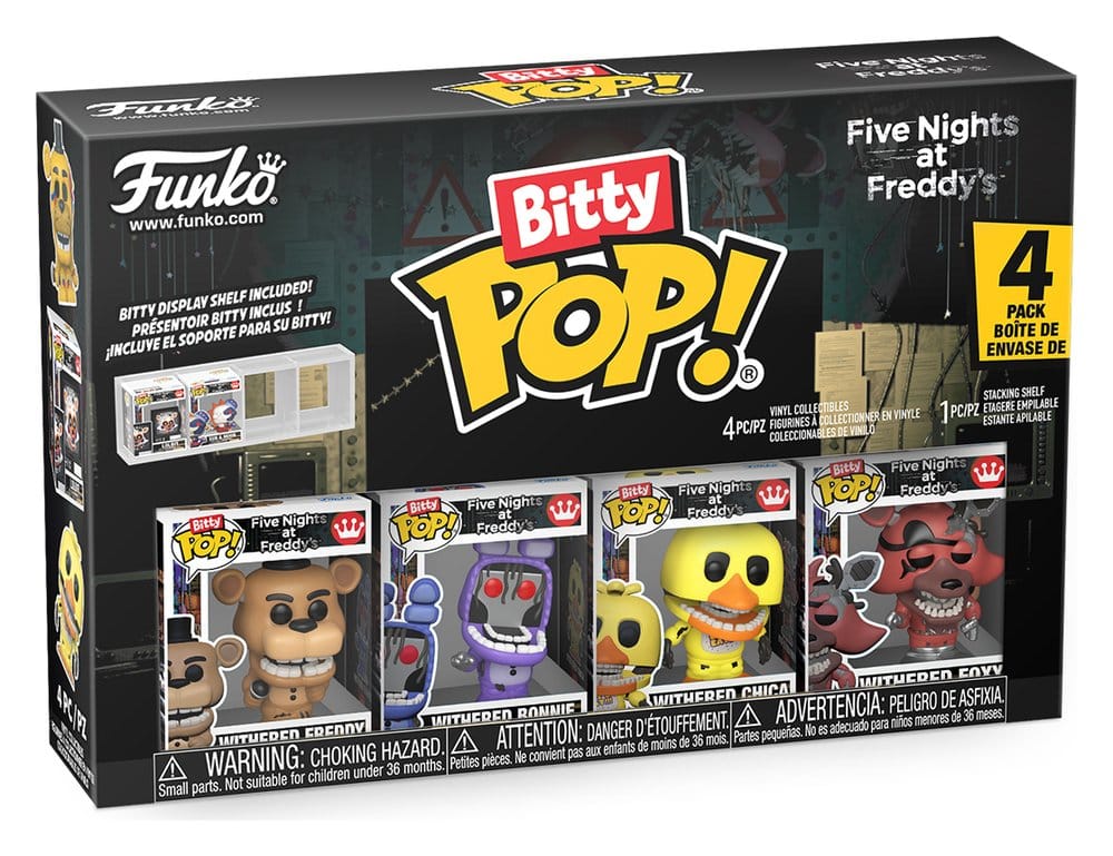 Five Nights at Freddy's Bitty POP! Vinyl Figuren 4er-Pack Series 6 2,5 cm Image 2