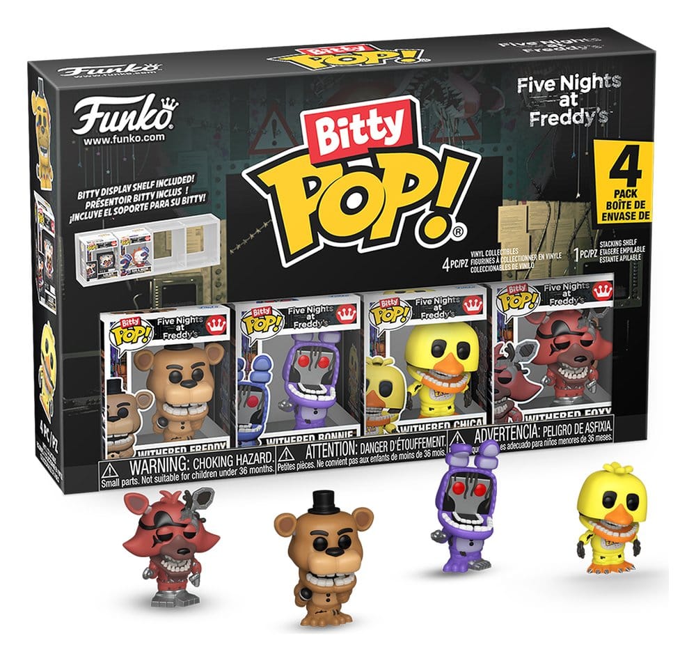 Five Nights at Freddy's Bitty POP! Vinyl Figuren 4er-Pack Series 6 2,5 cm Image 1