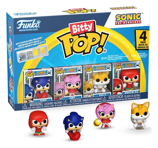 Sonic Bitty POP! Vinyl Figuren 4er-Pack Sonic 2,5 cm Image 1