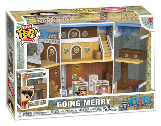 One Piece Bitty POP! Bitty Box Display mit 2 Vinyl Figuren Going Merry Image 1