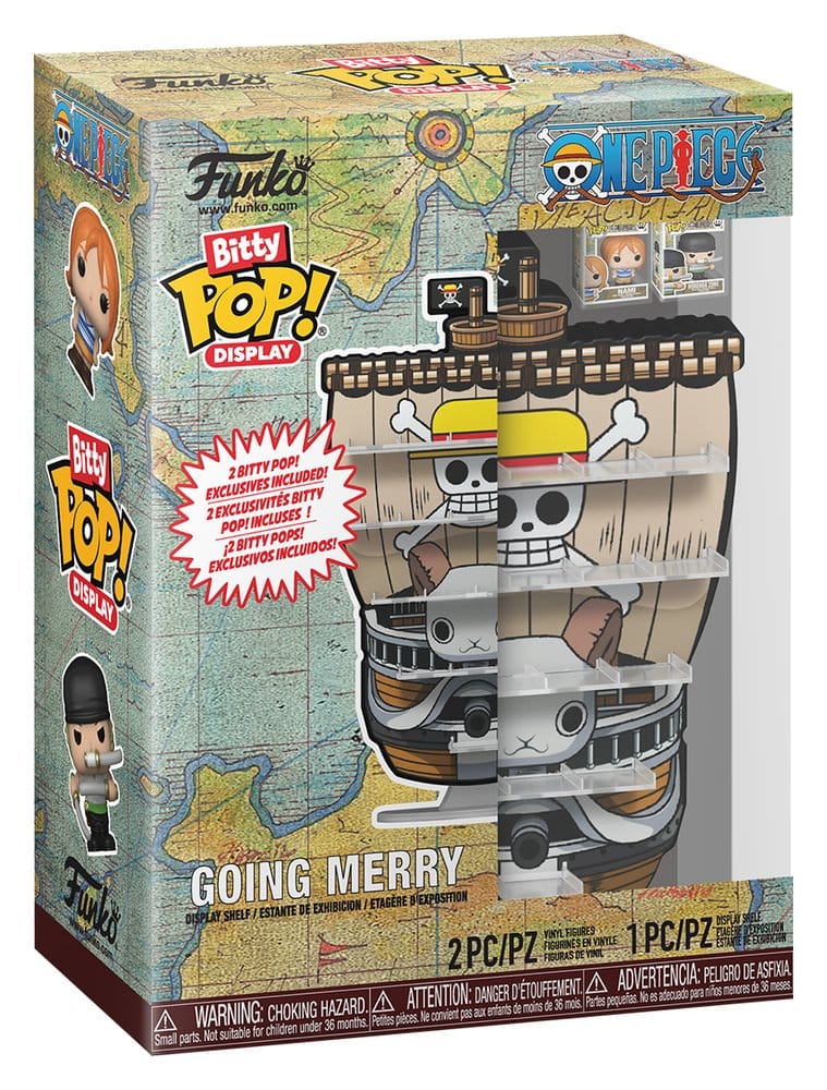 One Piece Bitty POP! Display Vinyl Figuren Going Merry Image 1