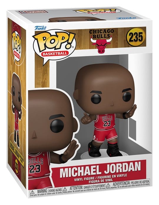 NBA POP! Basketball Vinyl Figur Bulls- Michael Jordan (6th Ring) 9 cm Image 2