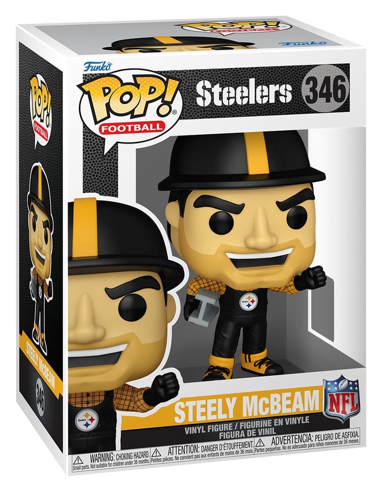 NFL POP! Vinyl Figur Mascots: Steelers- Steely McBeam 9 cm Image 2