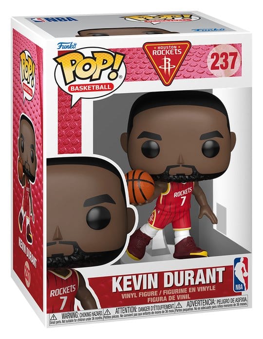 WNBA Legends POP! Sports Vinyl Figur Rockets- Kevin Durant 9 cm Image 2