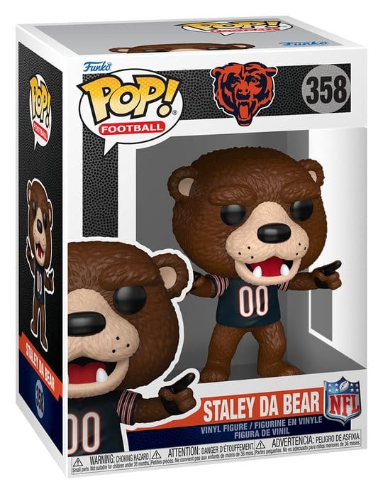 NFL POP! Vinyl Figur Mascots: Bears- Staley 9 cm Image 2