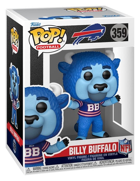 NFL POP! Vinyl Figur Mascots: Bills- Billy Buffalo 9 cm Image 2