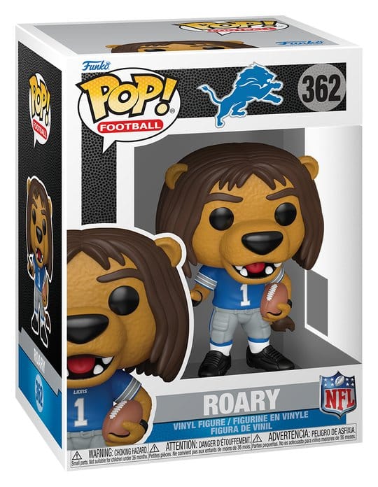 NFL POP! Vinyl Figur Mascots: Lions - Roary 9 cm Image 2