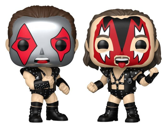 WWE POP! Vinyl Figuren 2er-Pack Ax & Smash 9 cm Image 1