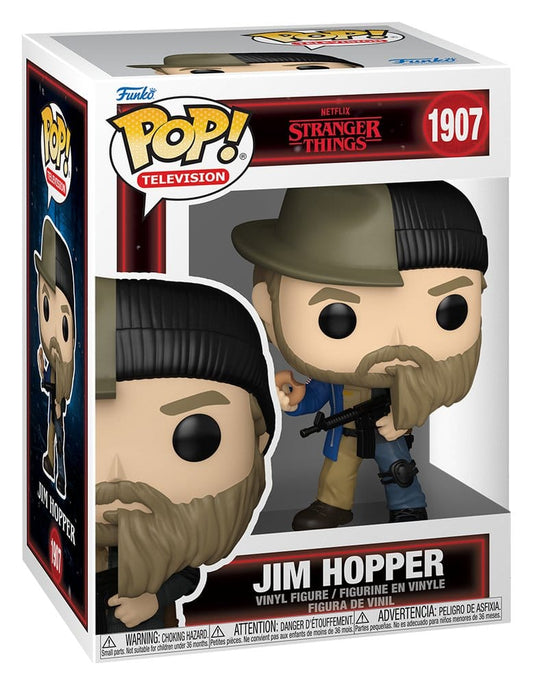 Stranger Things POP! TV Vinyl Figuren Jim Hopper SPLT 9 cm Image 2