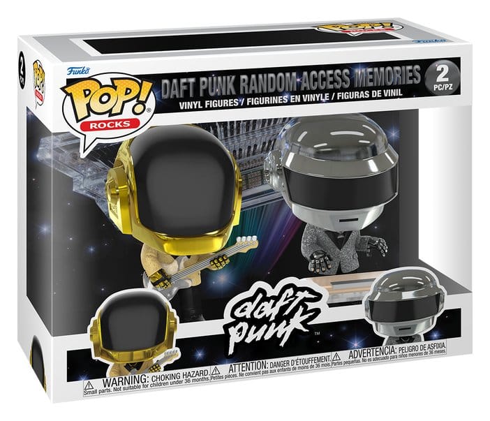 Daft Punk POP! Vinyl Figuren 2er-Pack LYtoD (GL) 9 cm Image 2