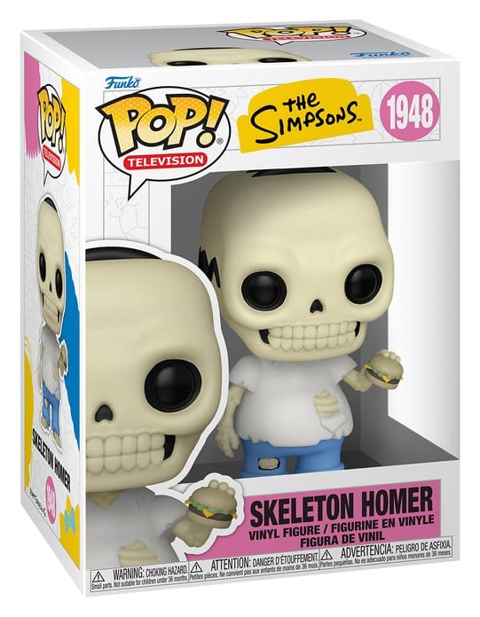 Die Simpsons POP! Animation Vinyl Figur Skeleton Homer 9 cm Image 2