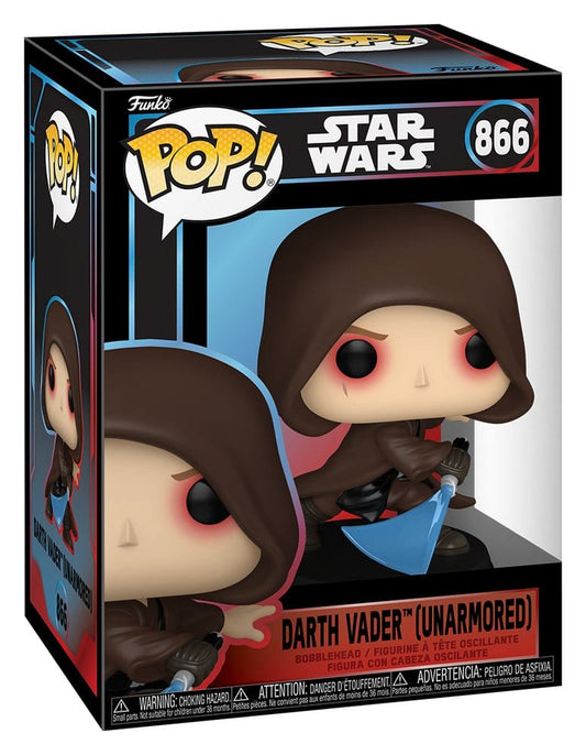 Star Wars POP! Vinyl Wackelkopf-Figur Darth Vader (Unarmored) 10 cm Image 2