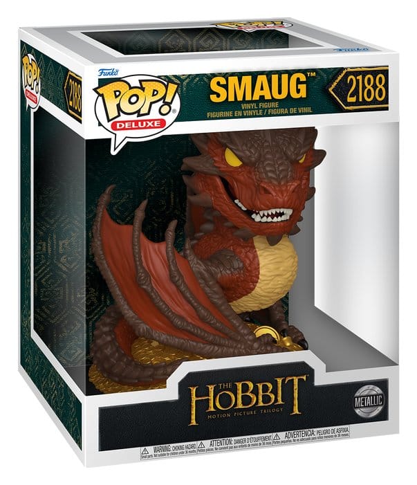 Der Hobbit POP! Deluxe Vinyl Figur Smaug (MT) 9 cm Image 2