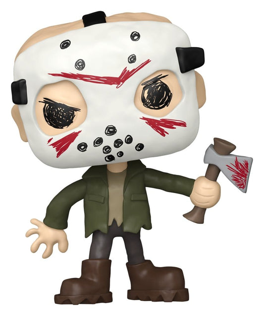 Freitag der 13. POP! Movies Vinyl Figur Doodles- Jason 9 cm Image