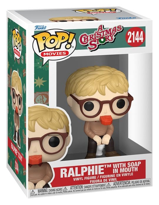 Fröhliche Weihnachten POP! Movies Vinyl Figur Ralphie with Soap 9 cm Image 2