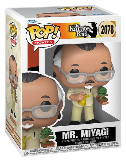 Karate Kid POP! Movies Vinyl Figur Mr. Miyagi w/BT 9 cm Image 2