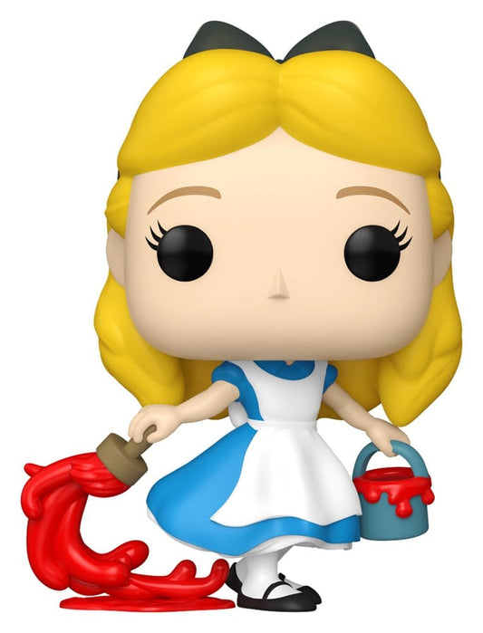 Alice im Wunderland POP! Vinyl Figur Alice with Paint 9 cm Image 1