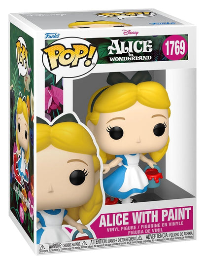 Alice im Wunderland POP! Vinyl Figur Alice with Paint 9 cm Image 2