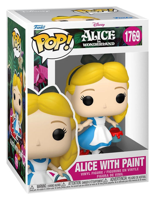 Alice im Wunderland POP! Vinyl Figur Alice with Paint 9 cm Image 2