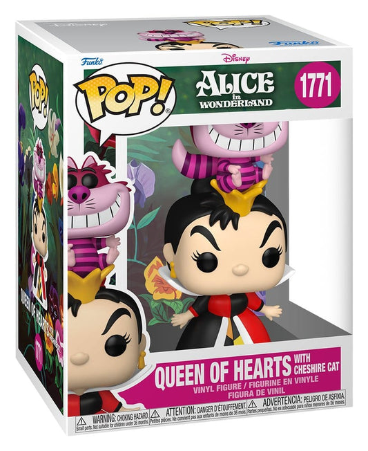 Alice im Wunderland POP! Premium Vinyl Figur Queen of Hearts 9 cm Image 2
