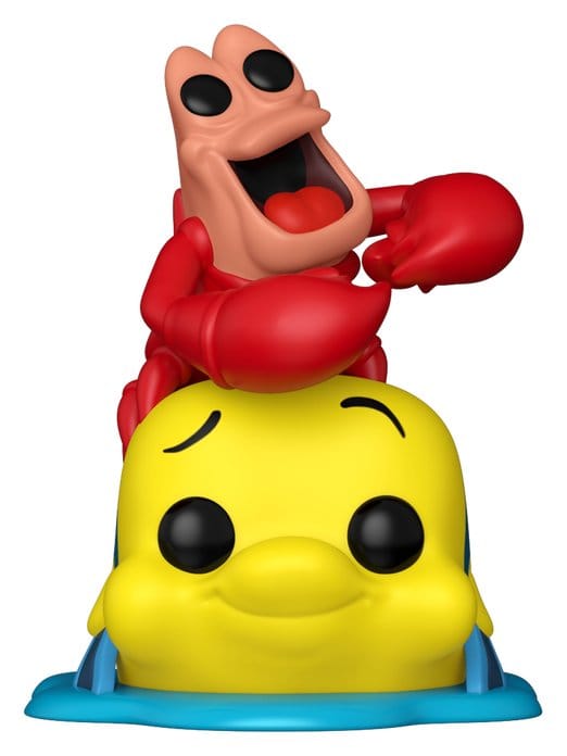 Disney POP! Vinyl Figur : TLM S3- Sebastian & Flounder 9 cm Image 1