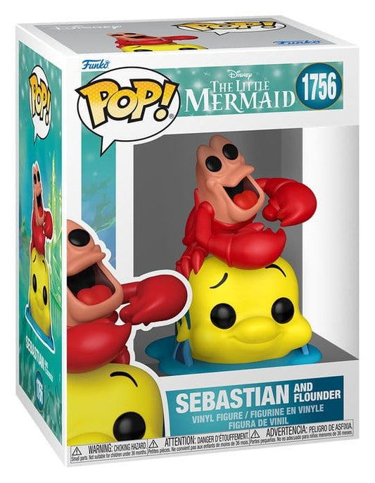 Disney POP! Vinyl Figur : TLM S3- Sebastian & Flounder 9 cm Image 2
