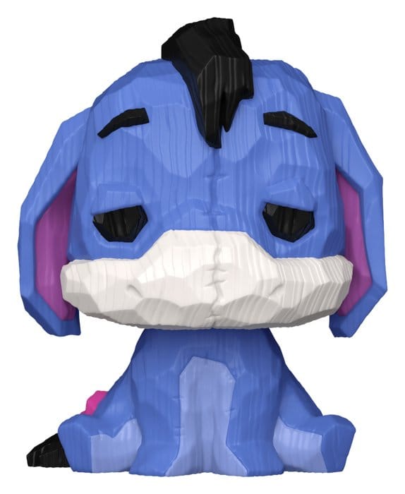 Winnie the Pooh POP! Animation Vinyl Figur Eeyore (Whittled) 9 cm Image 1