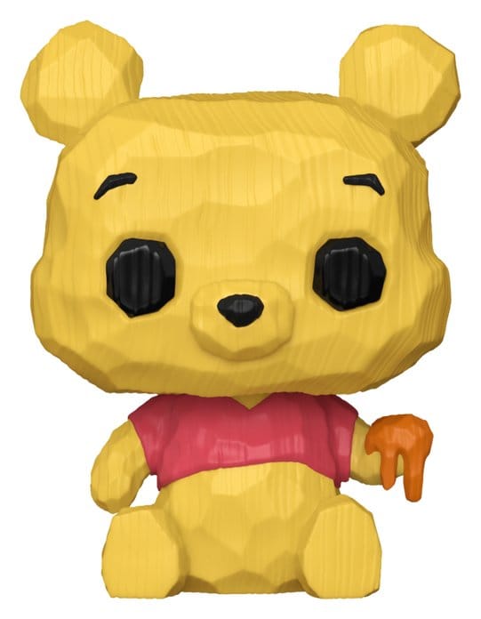 Winnie the Pooh POP! Animation Vinyl Figur Pooh (Whittled) 9 cm Image 1
