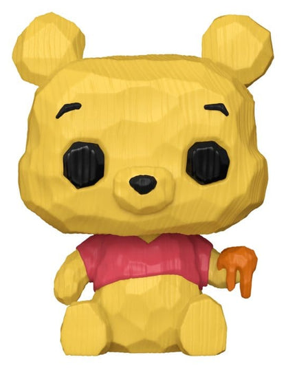 Winnie the Pooh POP! Animation Vinyl Figur Pooh (Whittled) 9 cm Image 1