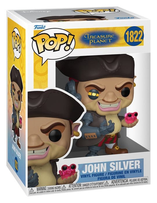 Der Schatzplanet POP! Disney Vinyl Figur John Silver 9 cm Image 2
