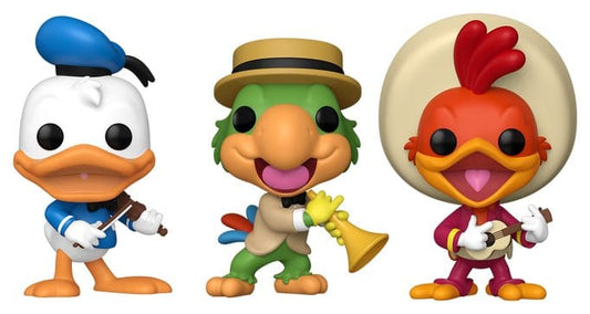 Disney POP! Vinyl Figuren 3er-Pack The Three Caballeros 9 cm Image 1