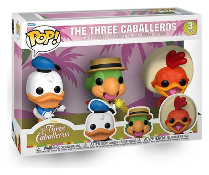 Disney POP! Vinyl Figuren 3er-Pack The Three Caballeros 9 cm Image 2