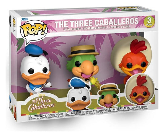 Disney POP! Vinyl Figuren 3er-Pack The Three Caballeros 9 cm Image 2