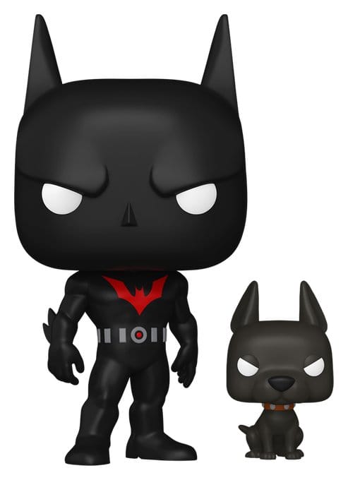 Batman Beyond: Return of the Joker POP! Heroes Vinyl Figur Batman w/Ace 9 cm Image 1