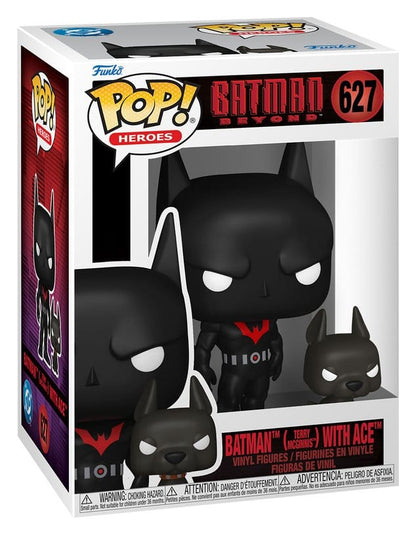 Batman Beyond: Return of the Joker POP! Heroes Vinyl Figur Batman w/Ace 9 cm Image 2