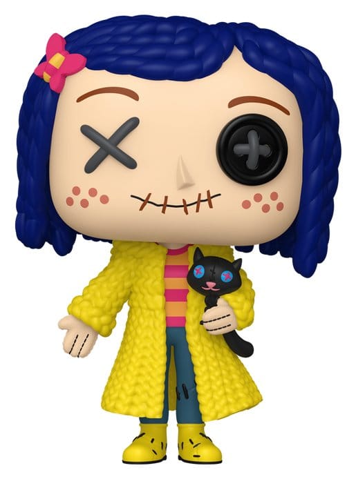 Coraline POP! Movies Vinyl Figur Coraline (Patchwork) 9 cm Image 1