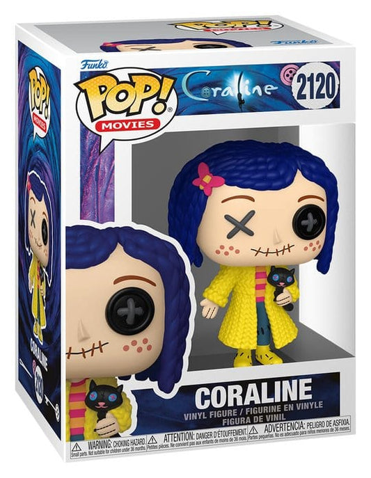 Coraline POP! Movies Vinyl Figur Coraline (Patchwork) 9 cm Image 2