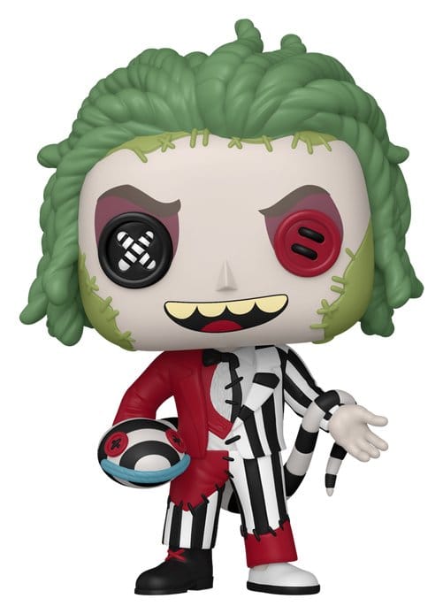 Beetlejuice POP! Movies Vinyl Figur Patchwork: Beetlejuice 9 cm Image 1