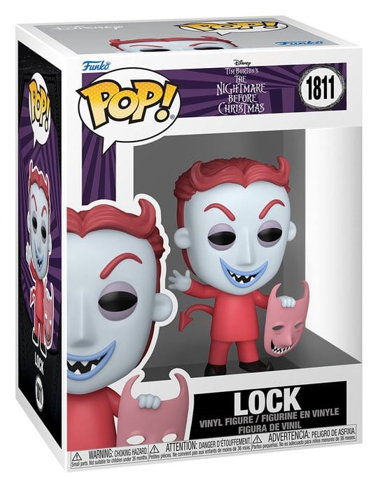 Nightmare Before Christmas POP! Vinyl Figur Lock 9 cm Image 2
