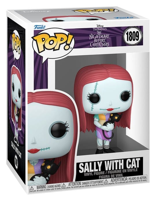 Nightmare Before Christmas POP! Vinyl Figur Sally with Cat 9 cm Image 2