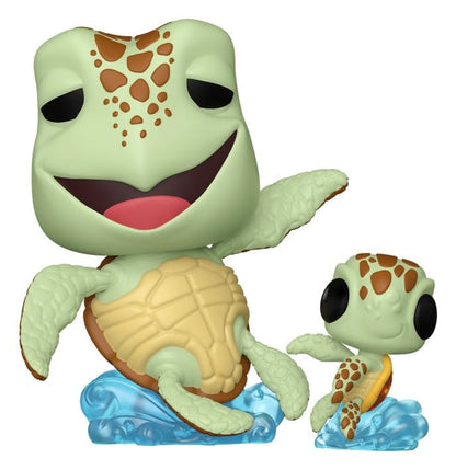 Findet Nemo POP! & Buddy Vinyl Figur Crush w/Squirt 9 cm Image 1