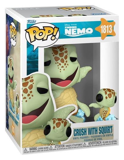 Findet Nemo POP! & Buddy Vinyl Figur Crush w/Squirt 9 cm Image 2