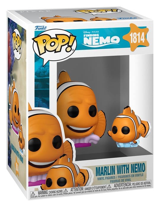 Findet Nemo POP! & Buddy Vinyl Figur Marlon w/Nemo 9 cm Image 2