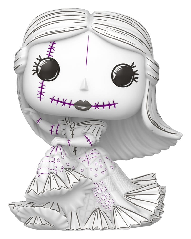 Nightmare before Christmas POP! Disney Vinyl Figur Valentine's Day 2027 Sally(Sketched) 9 cm Image 1