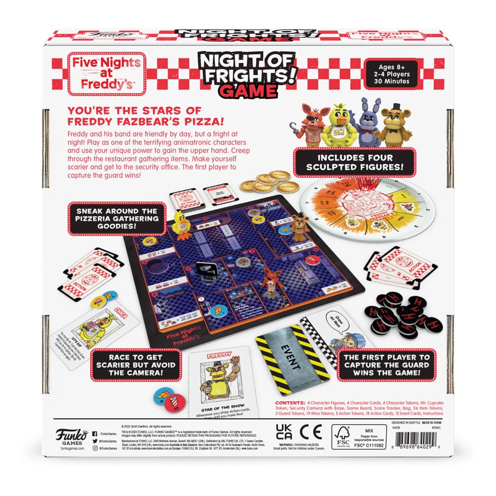 Five Nights at Freddy's Brettspiel Night of Frights Image 2